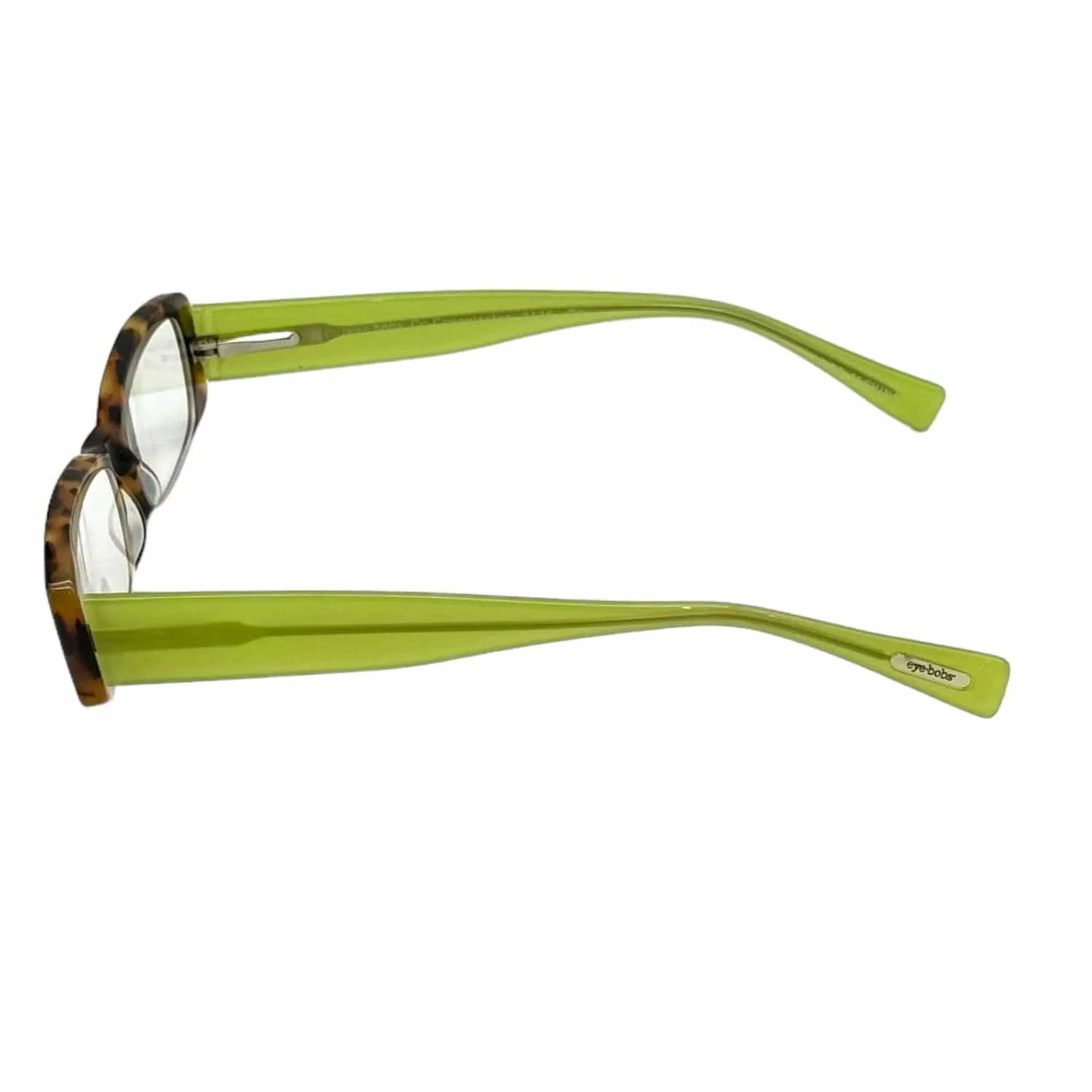 EYEBOBS "Co-Conspirator" Unisex  3.50 Reading Glasses - Tortoise & Green