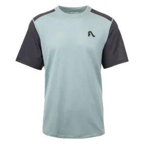 Flylow Men's Garrett Shirt 2024 Blue Steel/Black