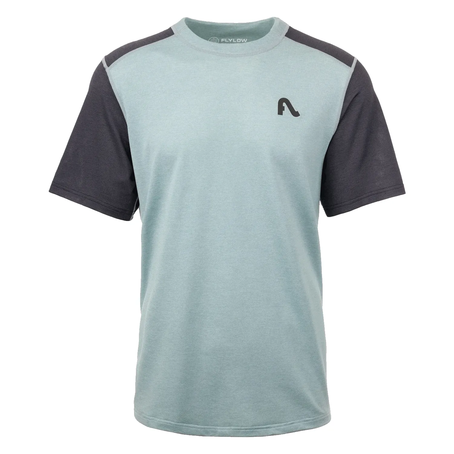 Flylow Men's Garrett Shirt 2024 Blue Steel/Black