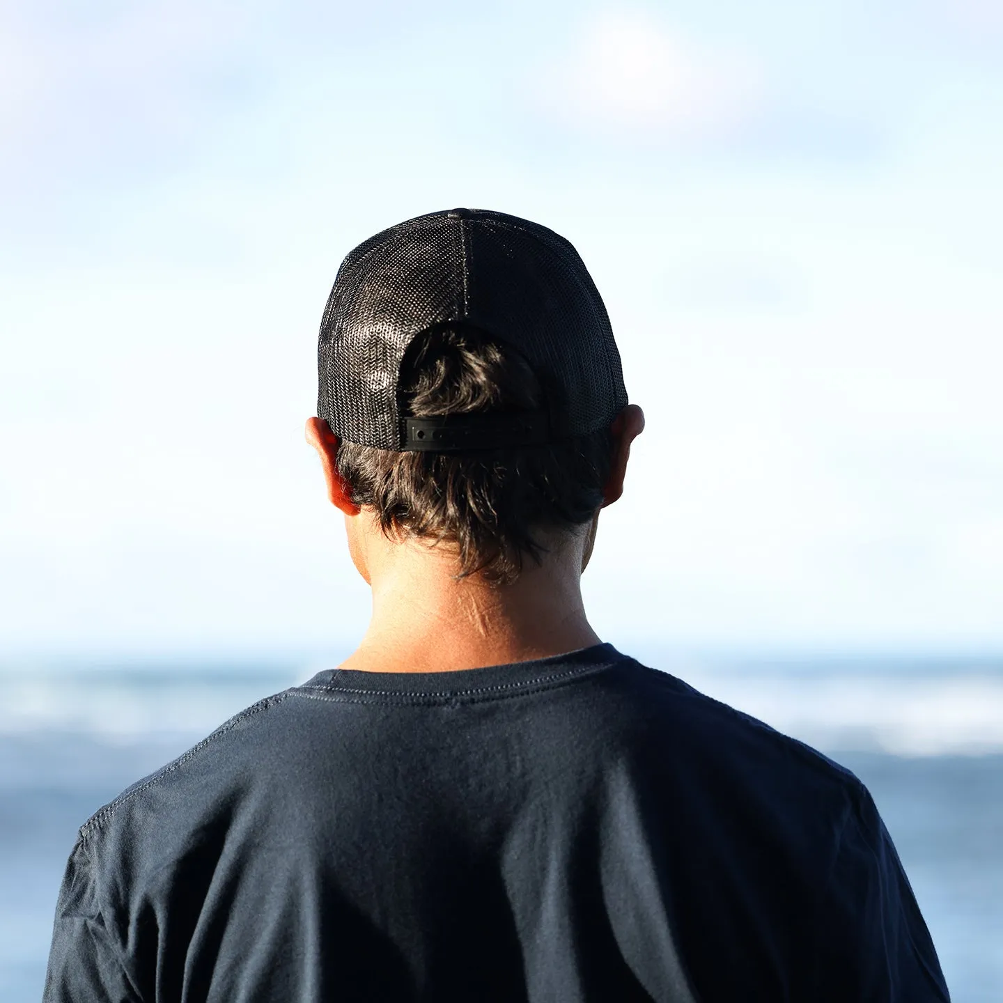 GARAGE FOAM TRUCKER HAT IN BLACK