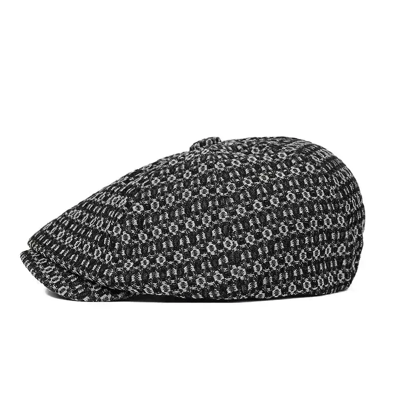 Gautier Vintage Tartan Newsboy Cap