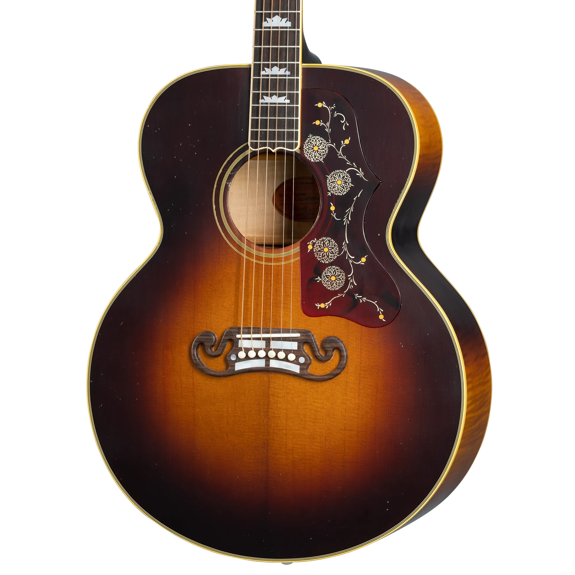 Gibson 1957 Sj-200 Murphy Lab Light Aged Acoustic Guitar - Vintage Sunburst (Sj200)