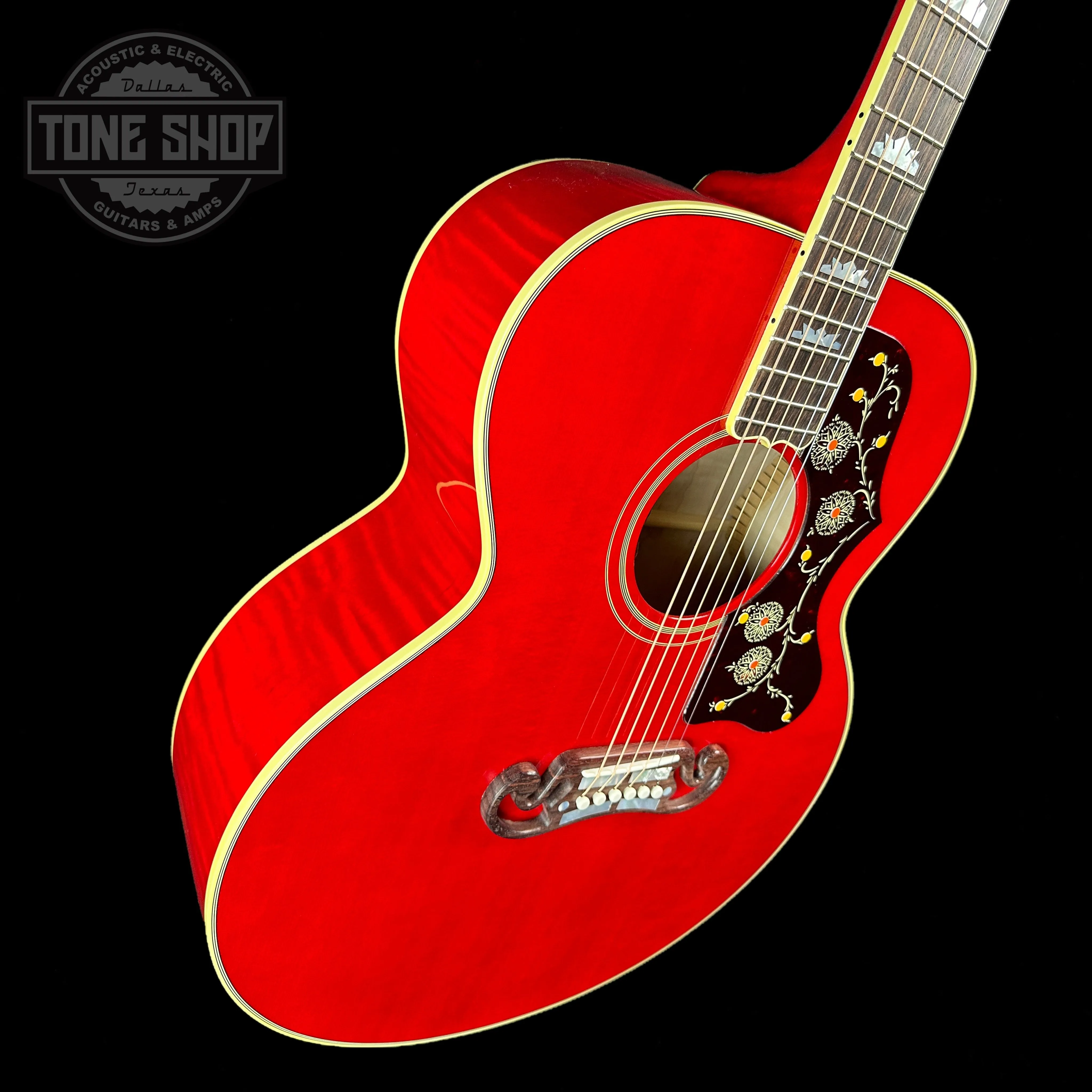Gibson Custom Shop Made 2 Measure SJ-200 Original Cherry  w/case