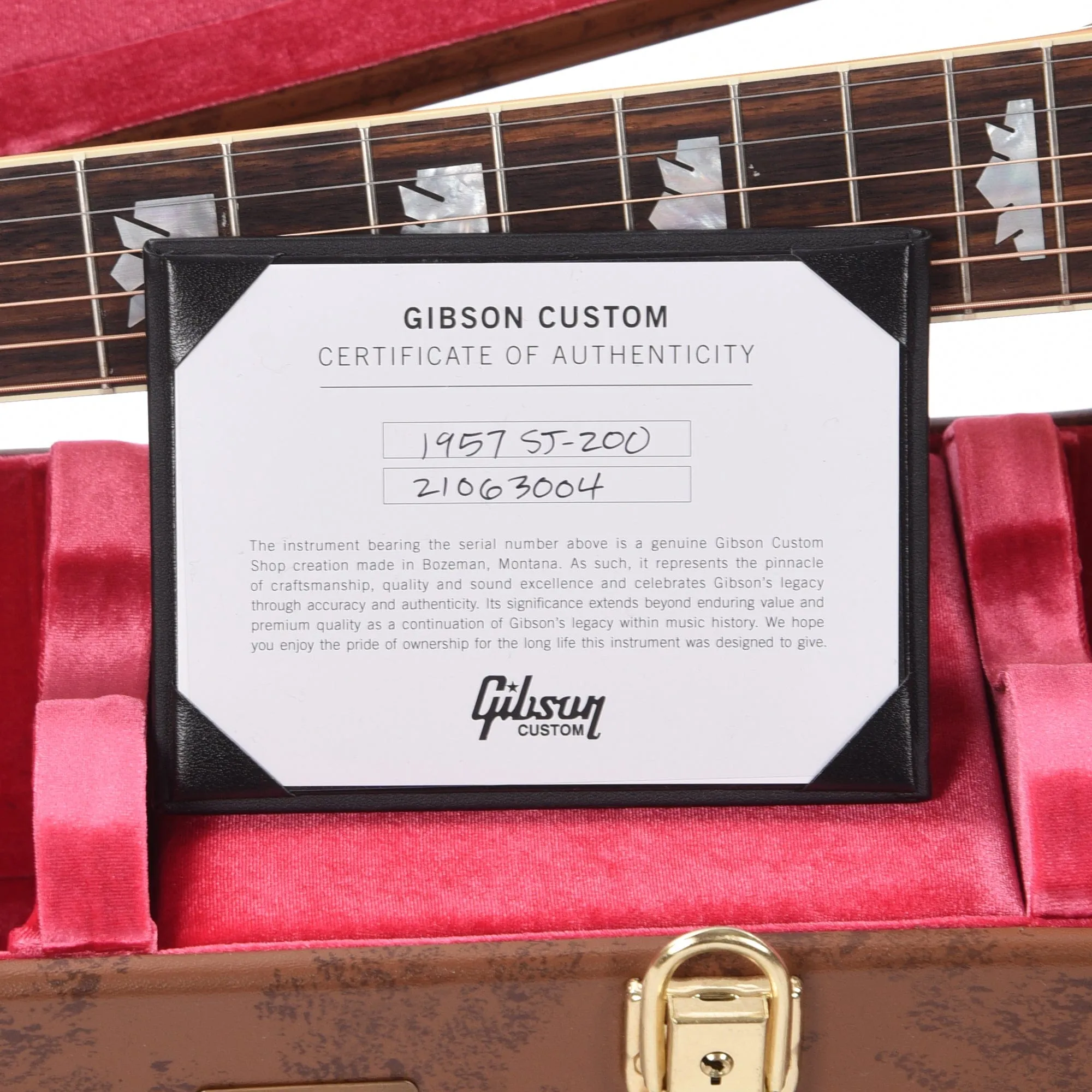 Gibson Montana Custom Shop Historic Reissue 1957 SJ-200 Antique Natural
