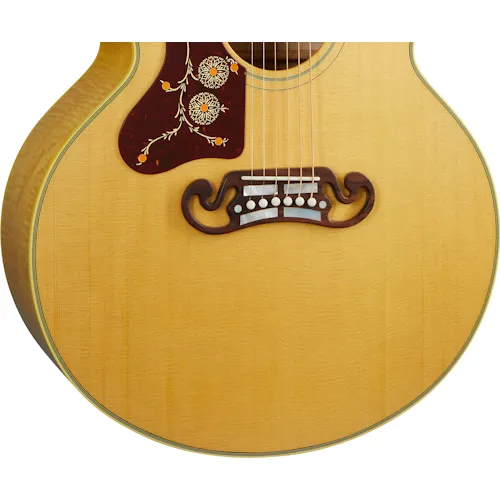 Gibson SJ-200 Original (Left-handed) Acoustic Guitar, Antique Natural