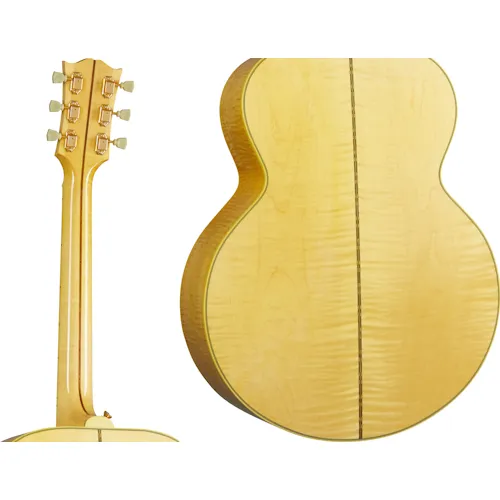 Gibson SJ-200 Original (Left-handed) Acoustic Guitar, Antique Natural