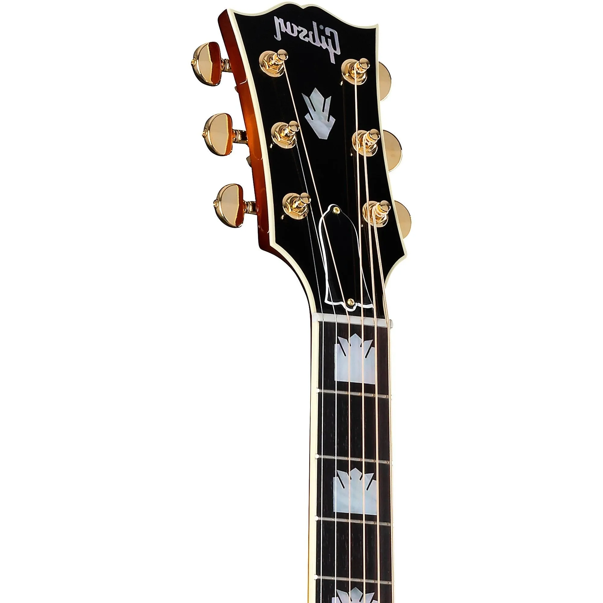 Gibson SJ-200 Standard Maple (Left-handed) Acoustic Guitar,  Autumnburst (MCJB20ABL)