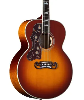 Gibson SJ-200 Standard Maple (Left-handed) Acoustic Guitar,  Autumnburst (MCJB20ABL)