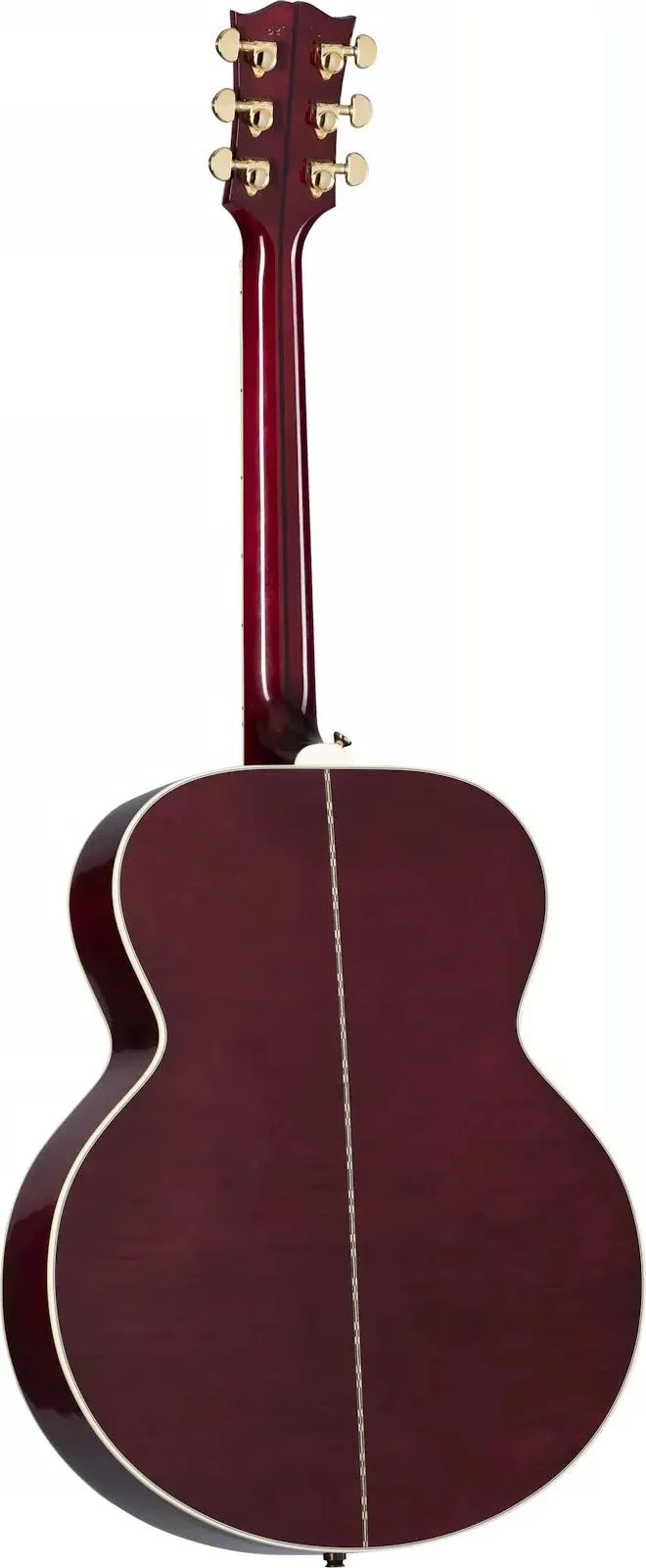 Gibson SJ-200 Standard Maple (Left-handed) Acoustic Guitar,  Wine Red (MCJB20WRL)