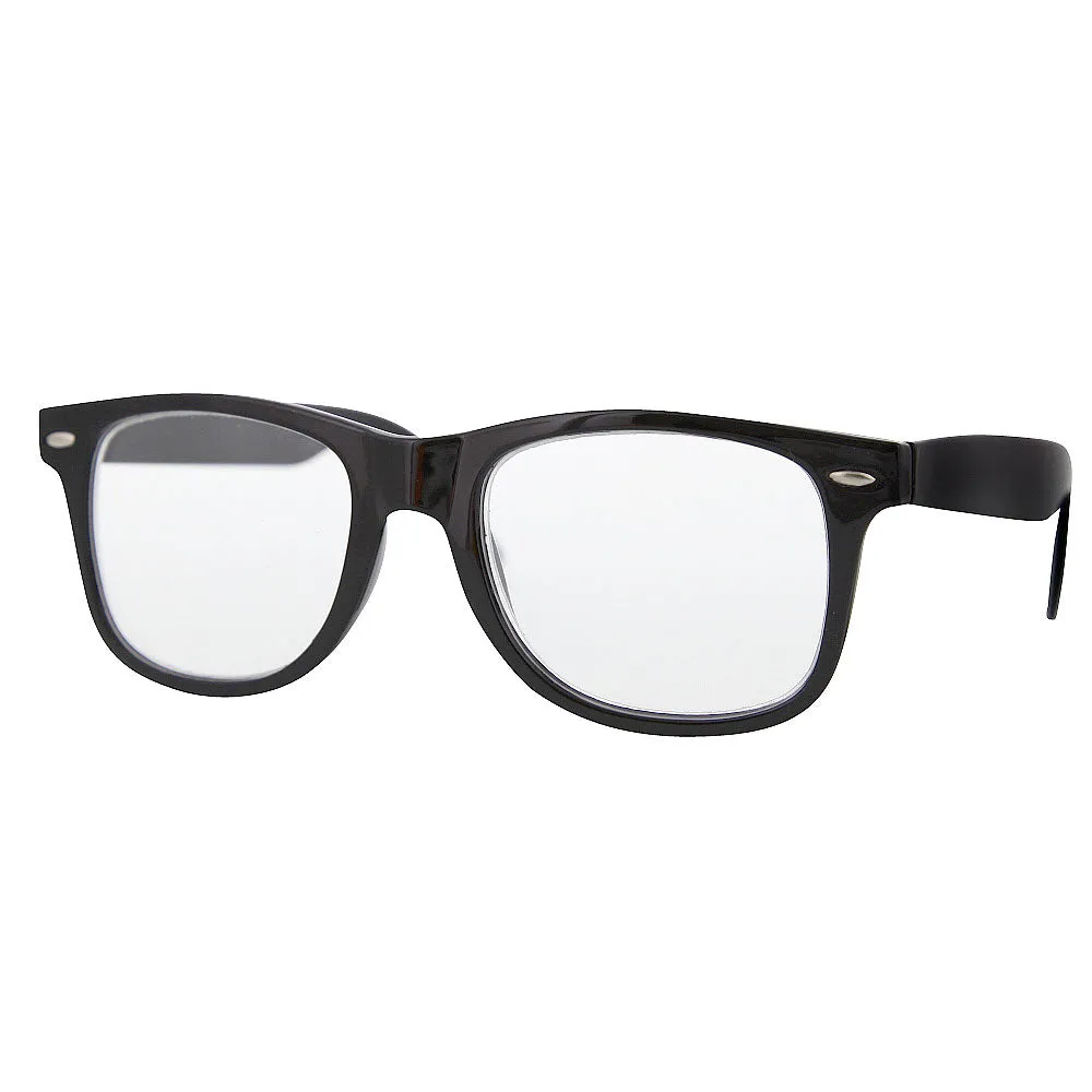 grinderPUNCH Wayfarer Style Comfortable Stylish Simple Reading Glasses