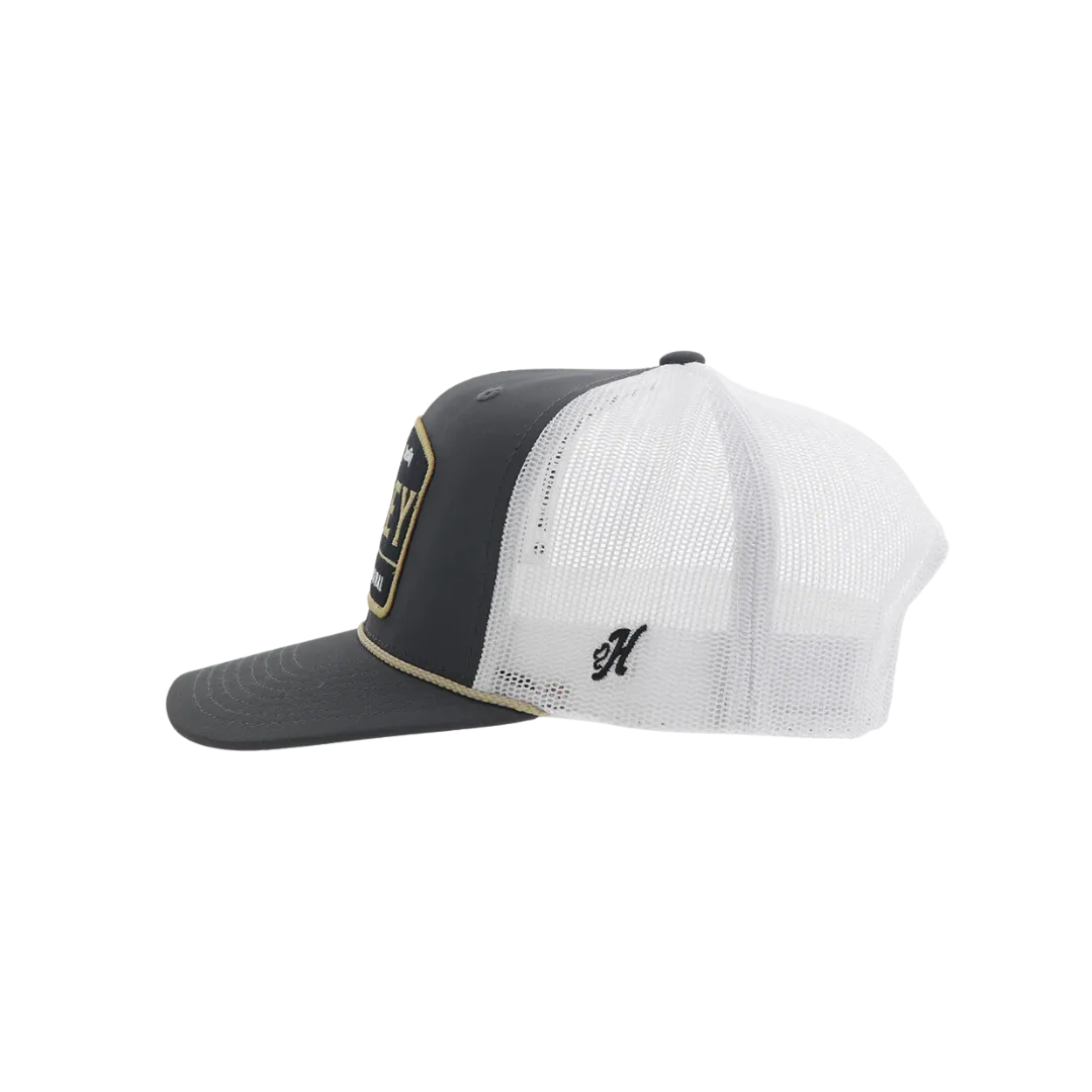 Hoeey Men's Trip Hooey Gold Patch Charcoal White Black Cap