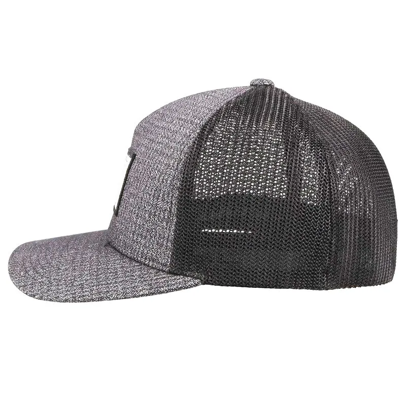 Hooey Black & Grey Pattern "Doc" Cap-Hooey Mercantile Patch