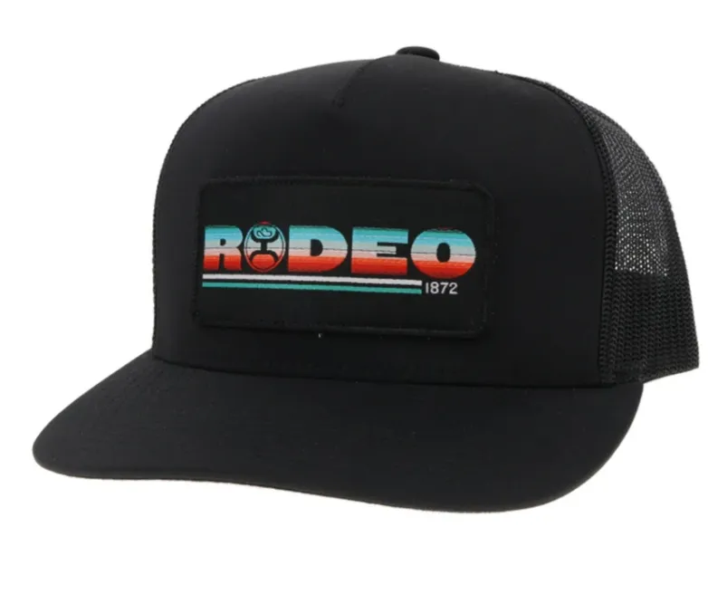 Hooey "2153T-BK" Rodeo Serape/Black Snap Back Cap