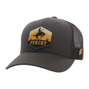 Hooey Ranchero Punchy Graphic Brown Western Trucker Cap 5027T-BR