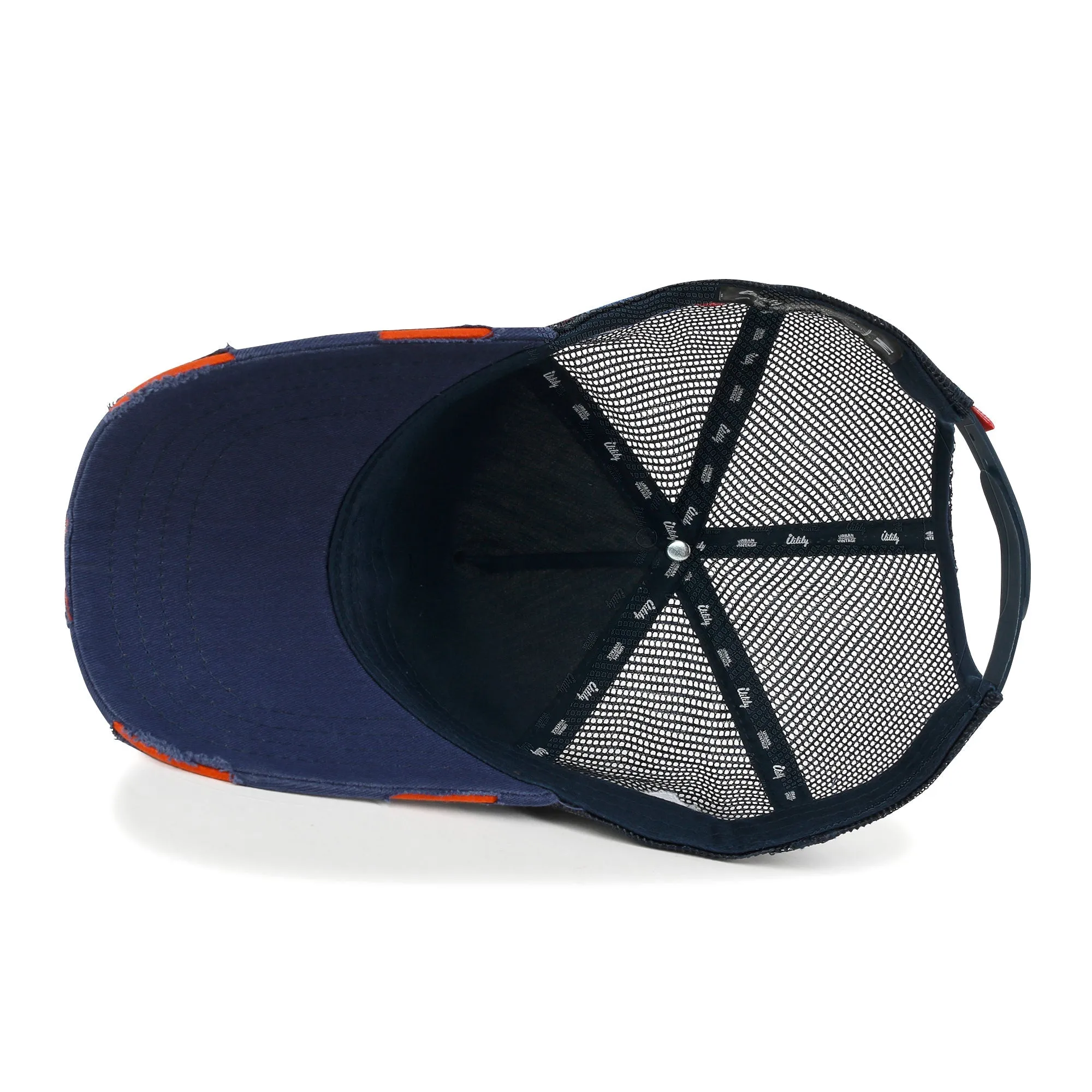 ililily PREMIUM NASA Mission Round Patch Embroidery Structured Baseball Cap