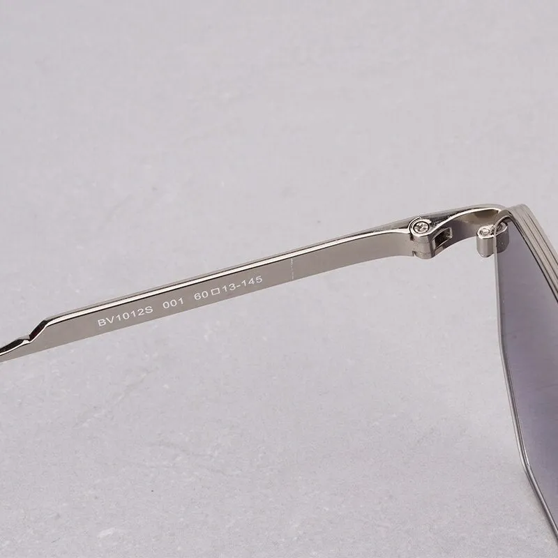 Italian Style Sunglasses BV1012S Luxury  BV1108SA Pilot Men Classical Solar Glasses Pure Titanium Original Eyeglasses