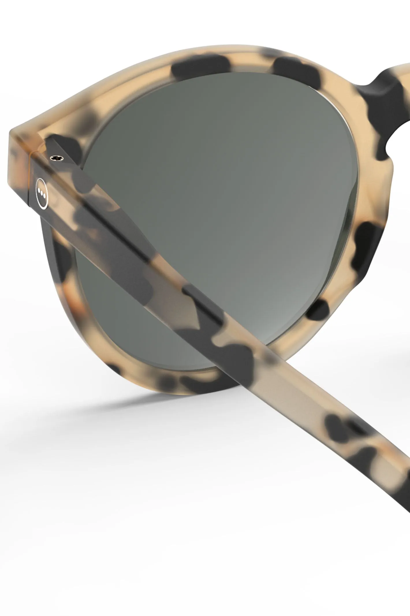 Izipizi Paris SLMSMC69 Light Brown Tortoise Pattern Sunglasses