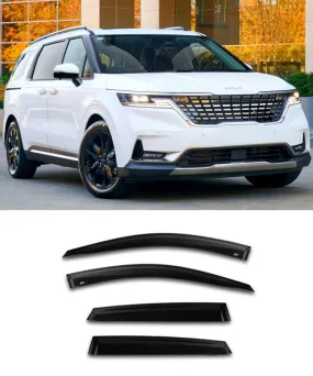 KIA Carnival Platinum S (21-23) Window Visors / Weathershields / Weather Shields