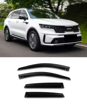 KIA Sorento S Sport (21-23) Window Visors / Weathershields / Weather Shields