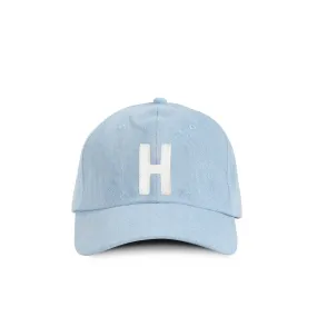 Kids Letter H Baseball Hat Denim