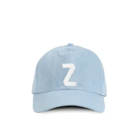 Kids Letter Z Baseball Hat Denim