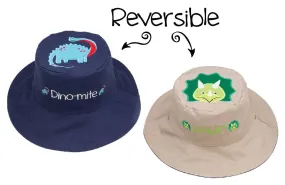 Kids UPF50  Sun Hat - Dinosaurs