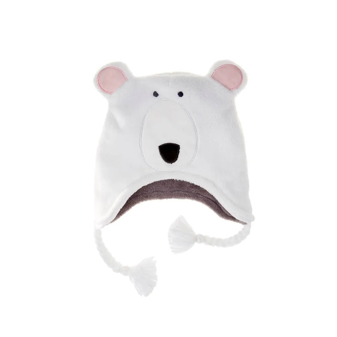 Kids Winter Hat | 2-in-1 Reversible | Polar Bear & Arctic Fox