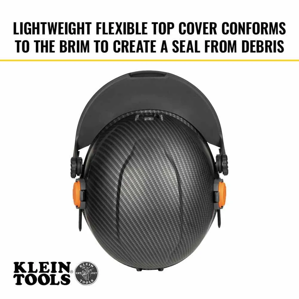 Klein Tools 60476 Replacement Face Shield Lens, Cap Style, Clear