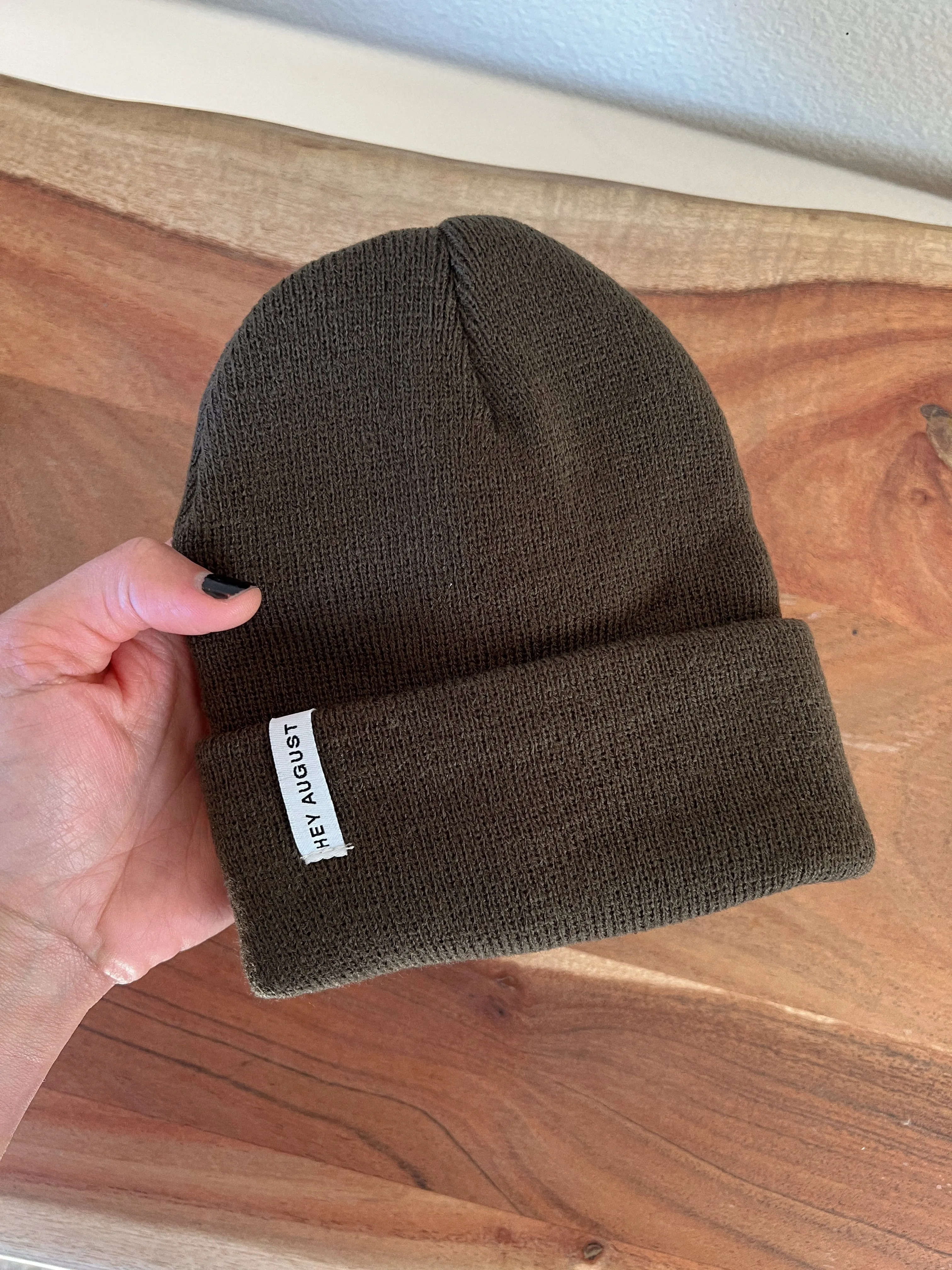 Knit Cuff Beanie