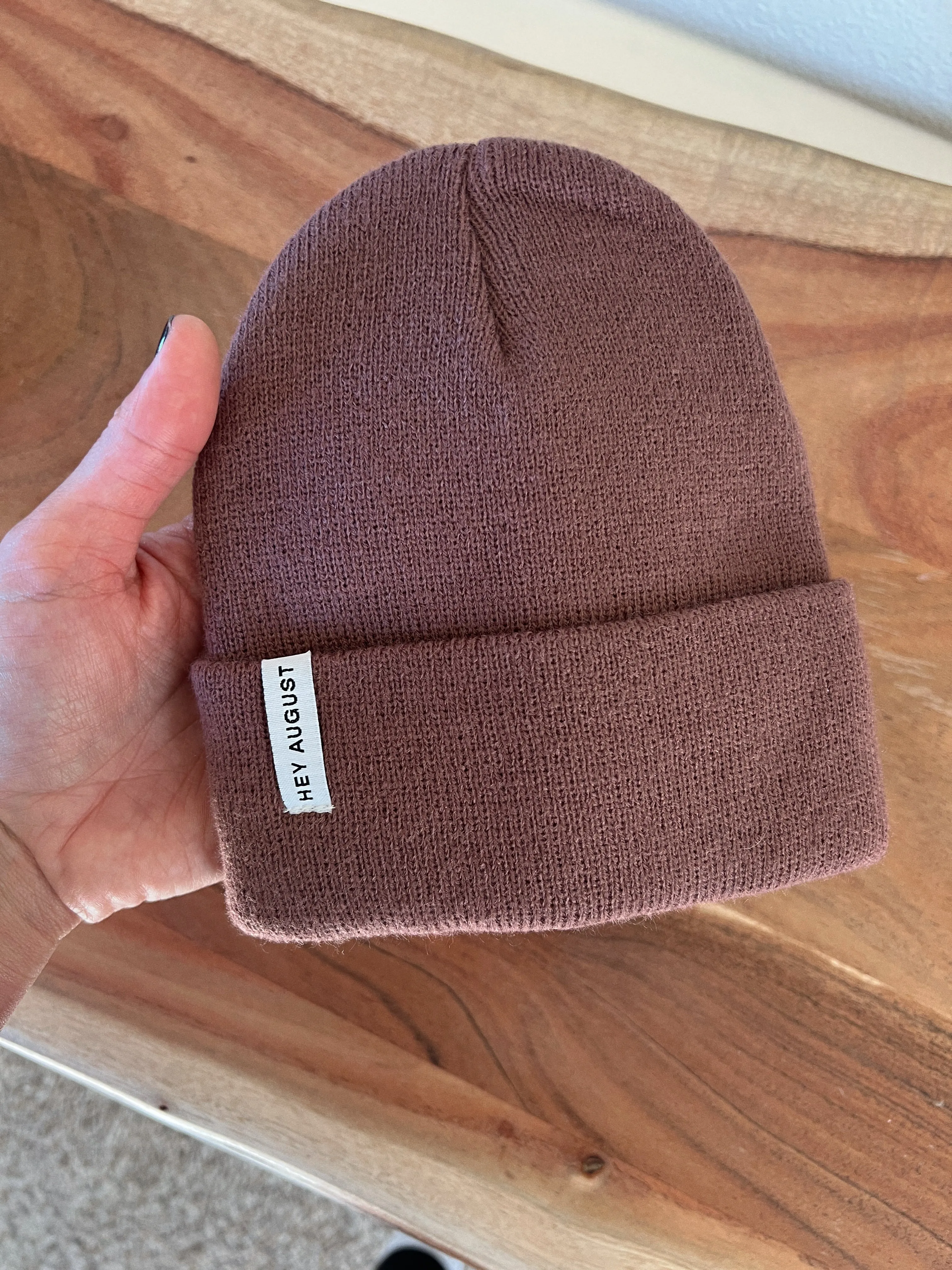 Knit Cuff Beanie