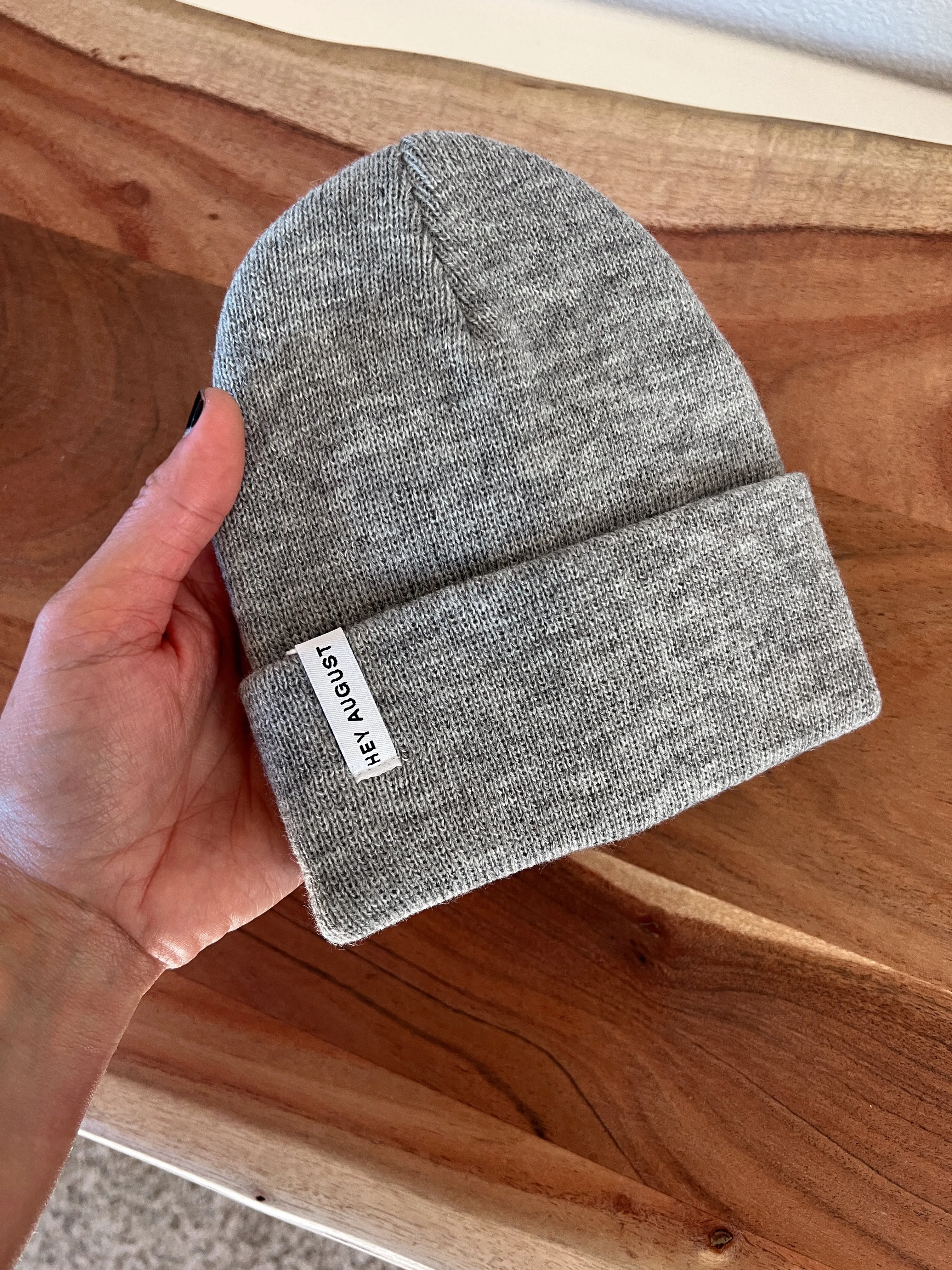 Knit Cuff Beanie