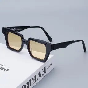 KUB Matte Maske K31 Square Irregular Sunglasses Men Fashion Original Classical Designer Acetate Solar Glasses with Original