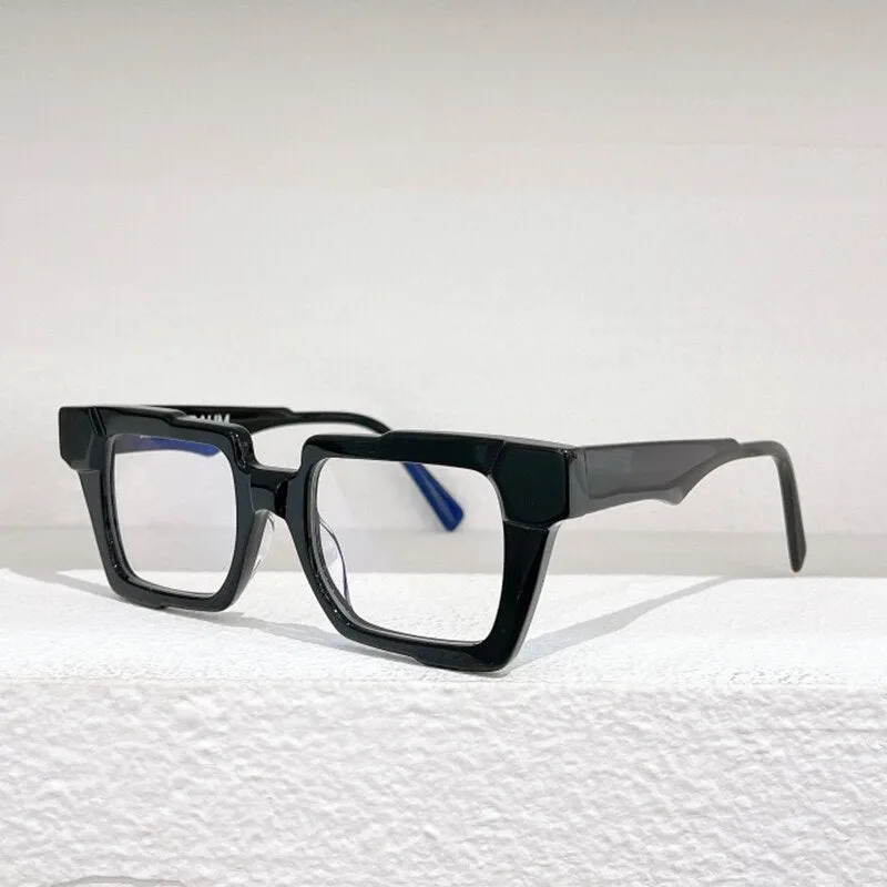 KUB Matte Maske K31 Square Irregular Sunglasses Men Fashion Original Classical Designer Acetate Solar Glasses with Original