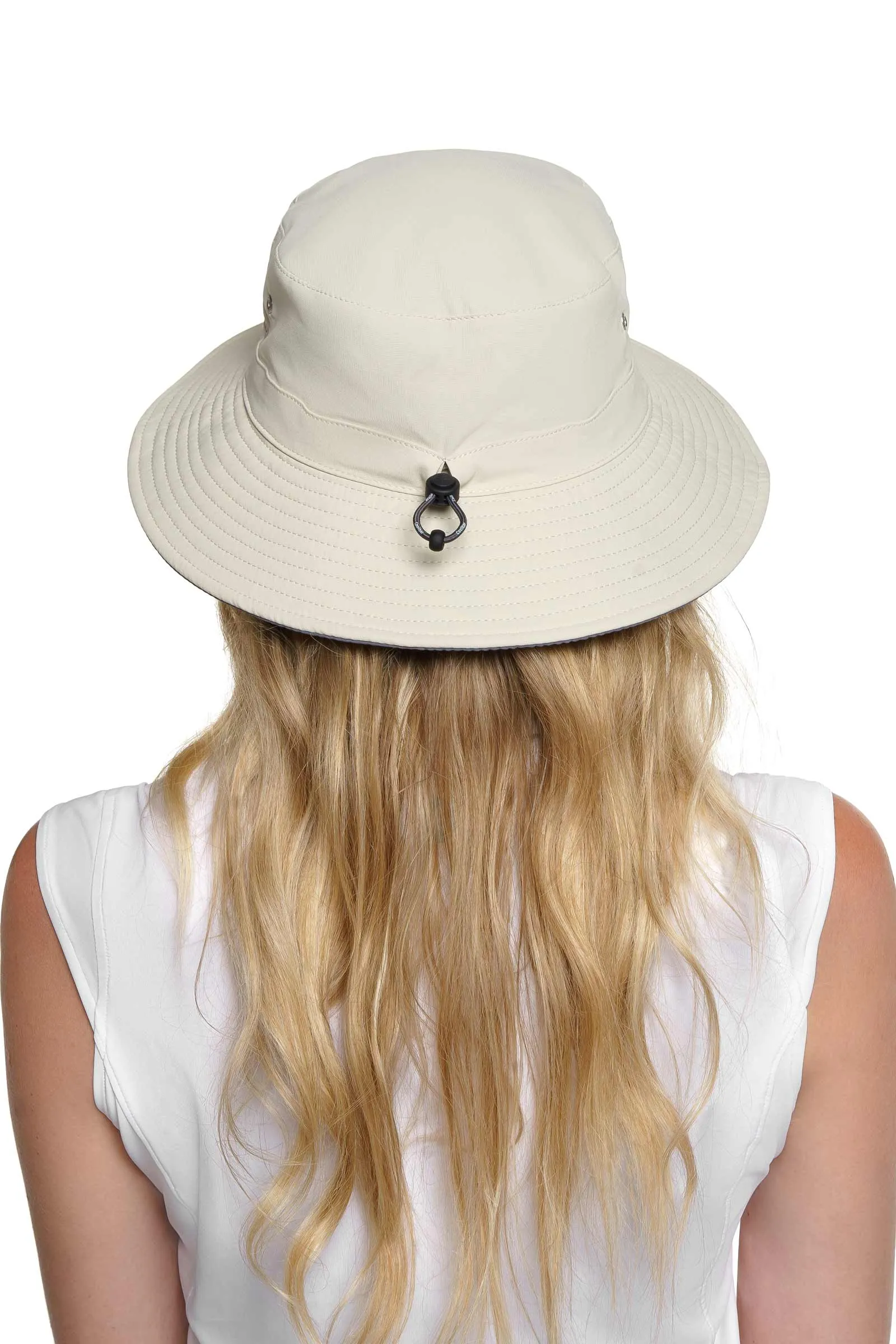 Landon Reversible Bucket Hat | Stone/Carbon
