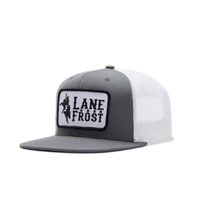Lane Frost Brand Grey & White "Gangster" Cap