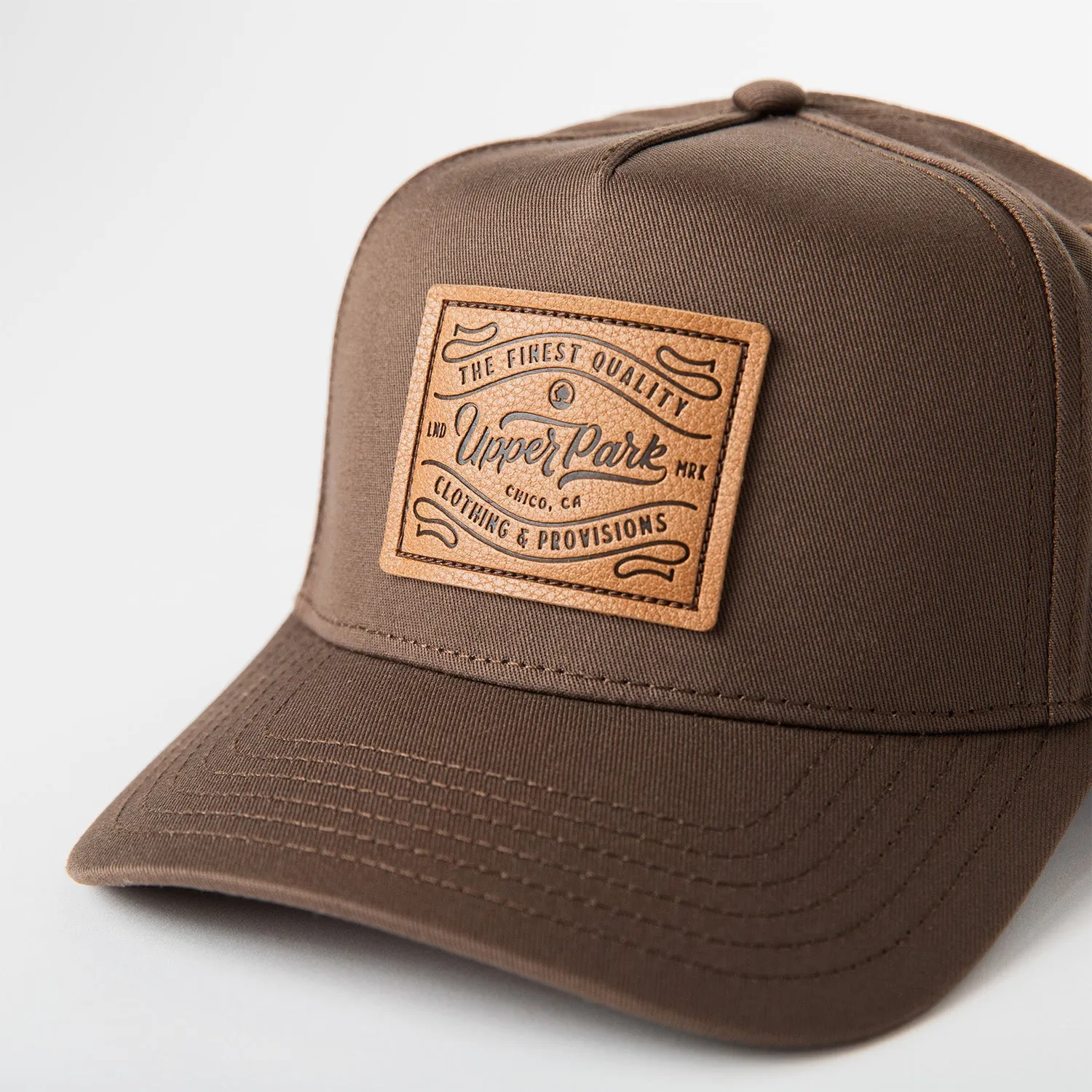 Leather Provisions Patch Frame Cap