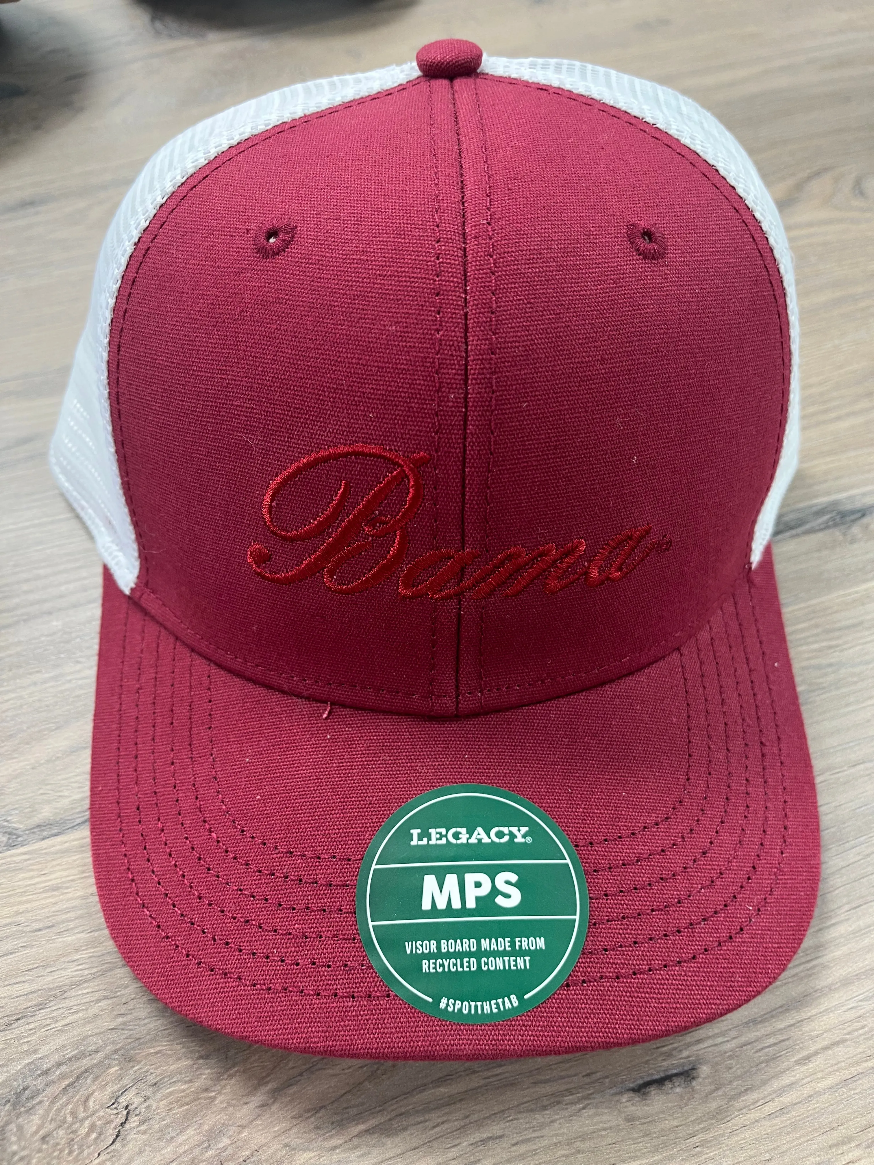 Legacy New Bama Script Trucker Hat