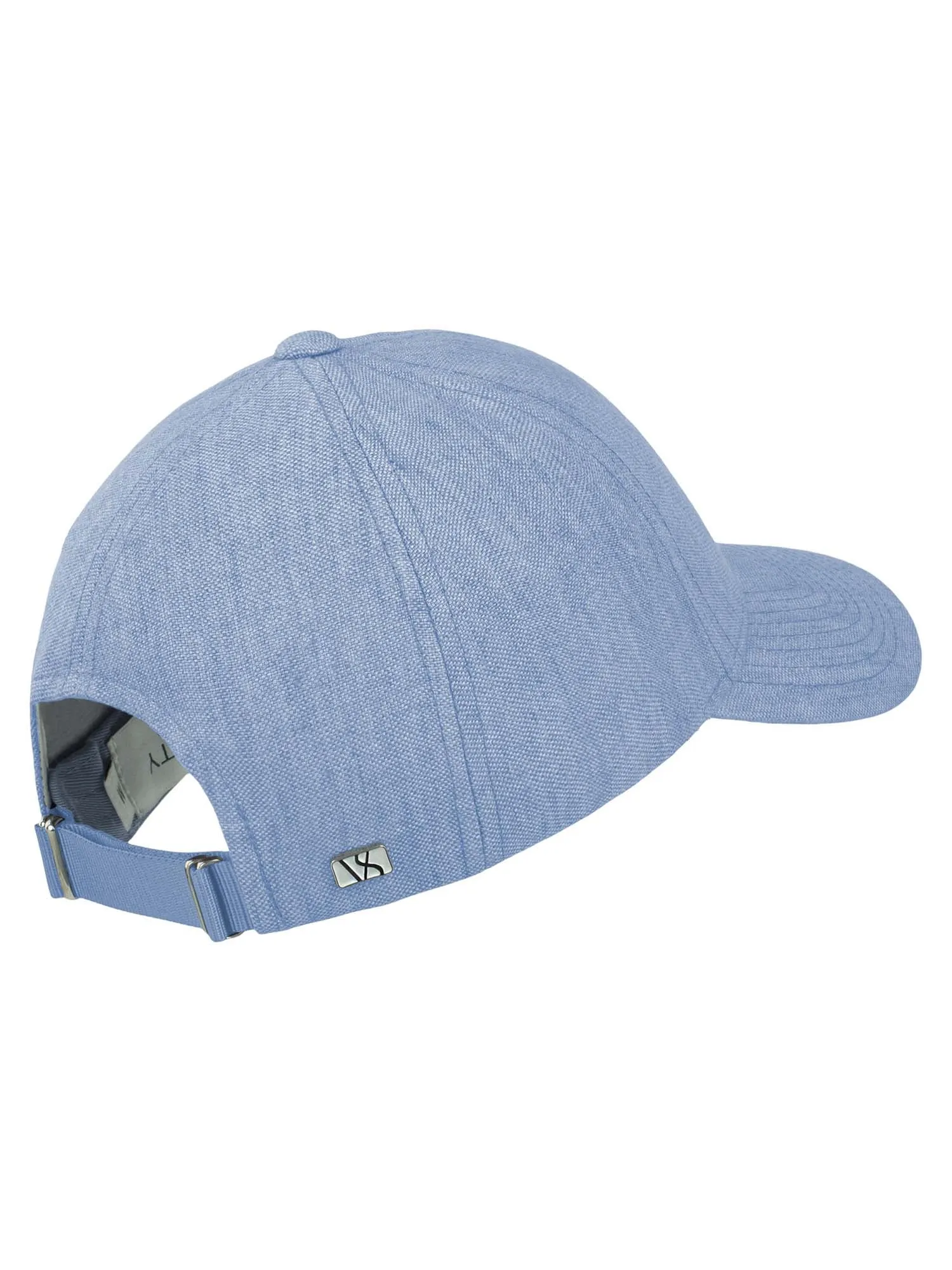 Linen Structured Cap Azure Blue