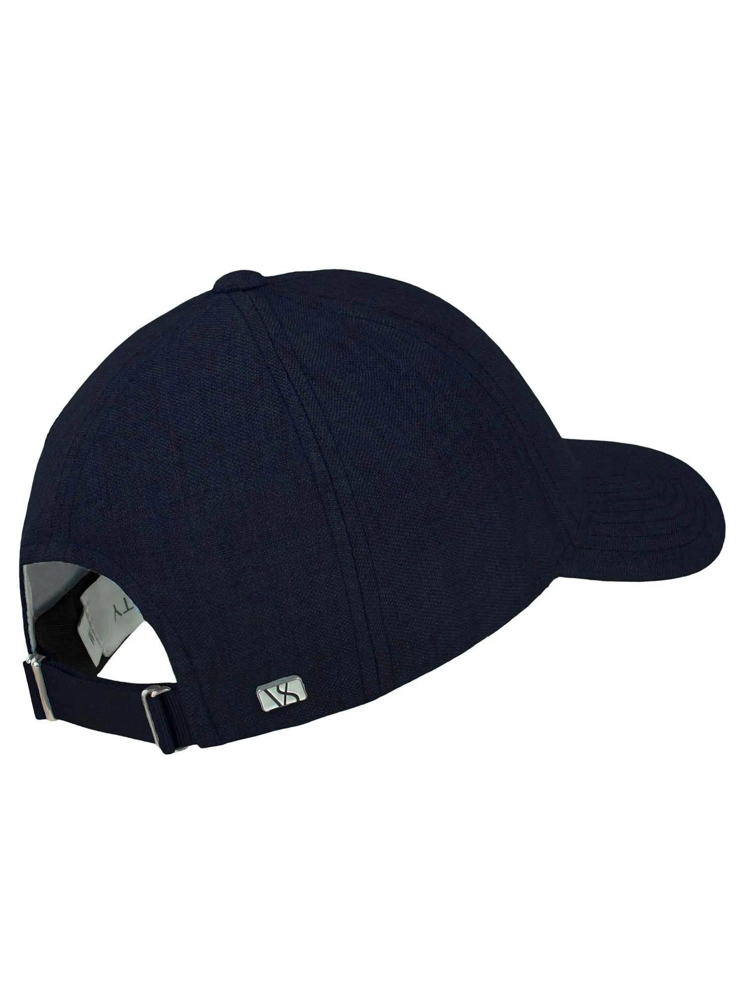 Linen Structured Cap Deep Sea Navy