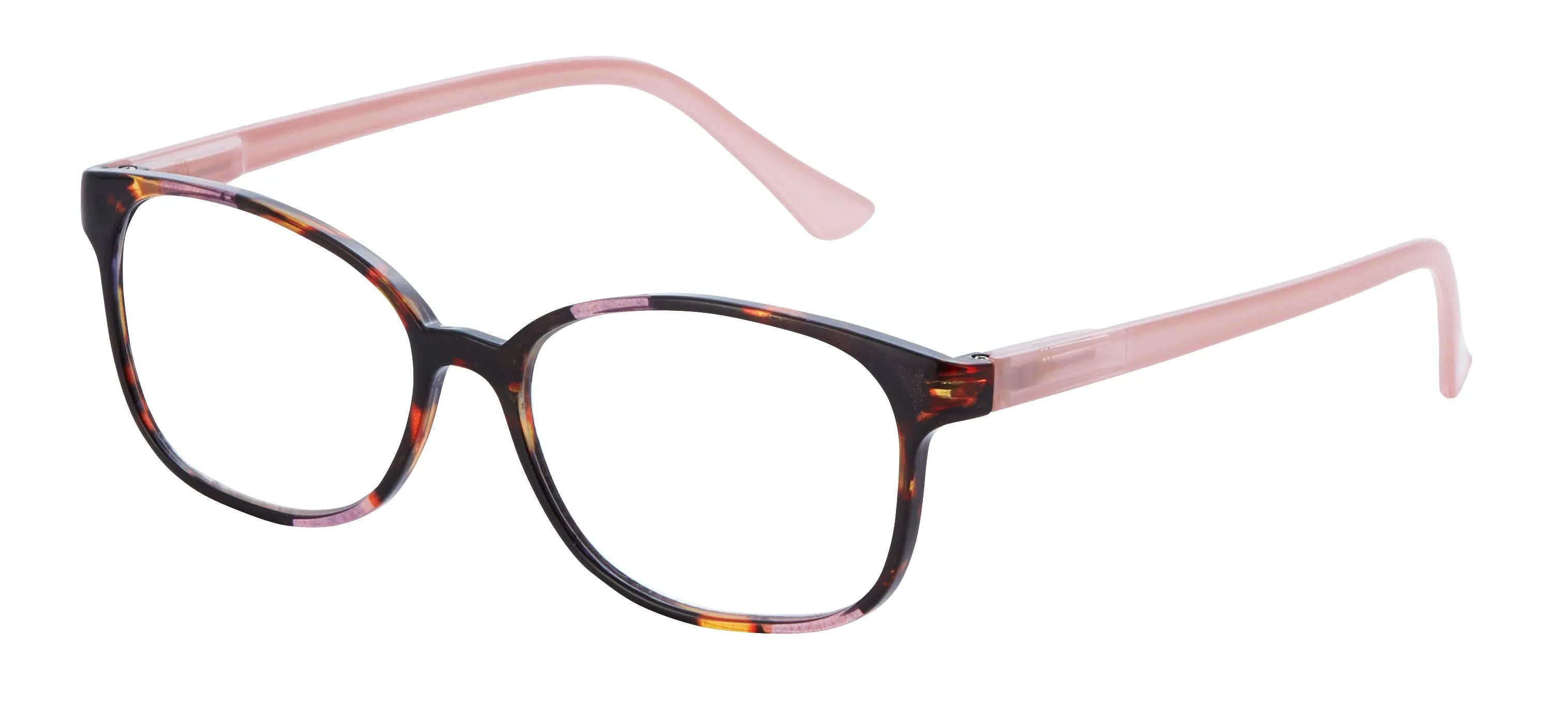 Lira Reading Glasses: Pink Tortoise