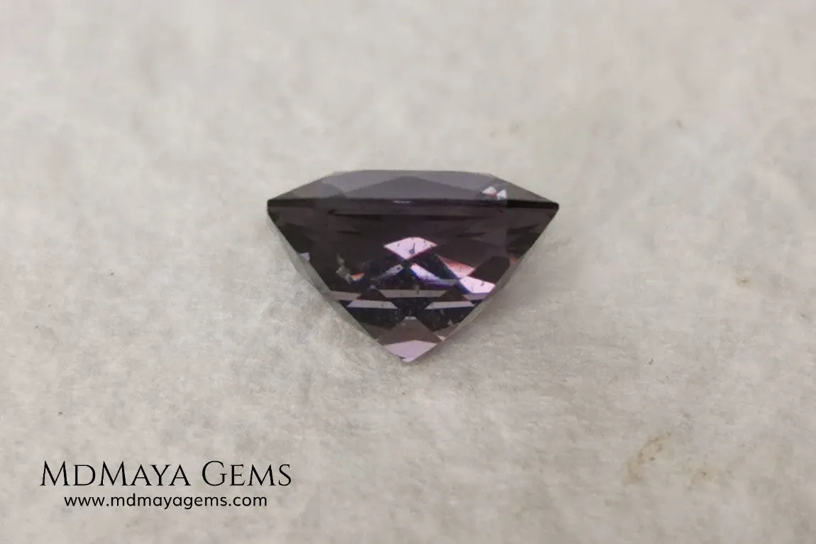 Lovely Light Purple Spinel 2.15 ct square cut