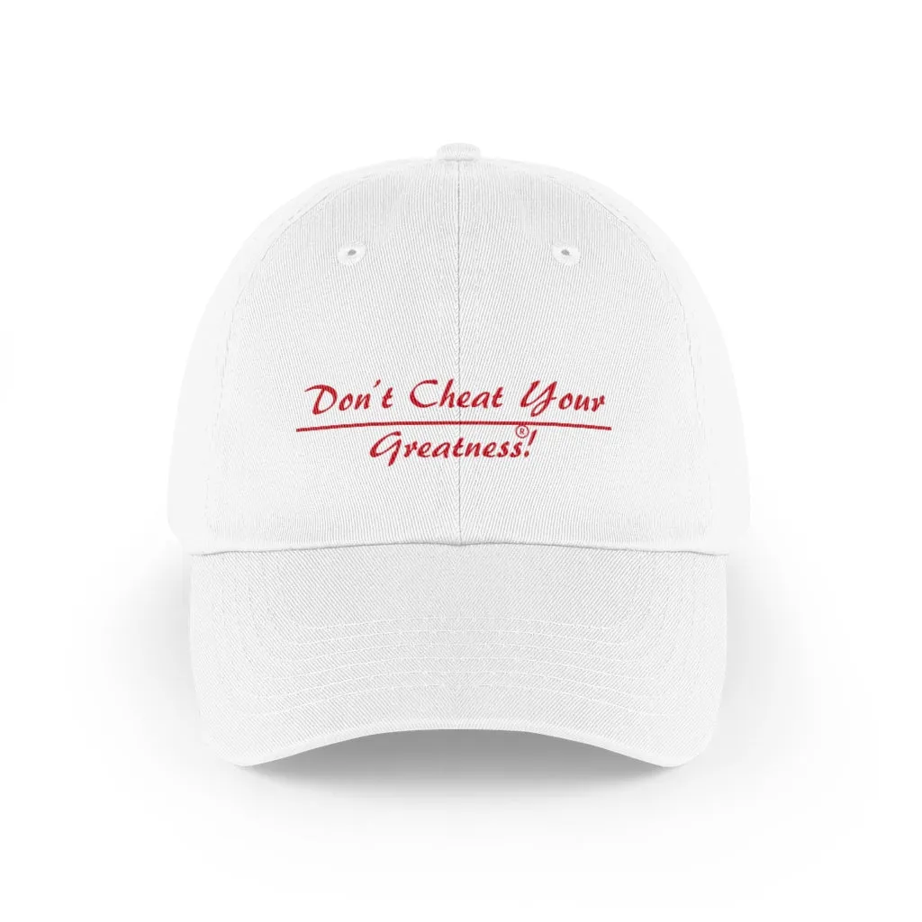 Low Profile Baseball Cap