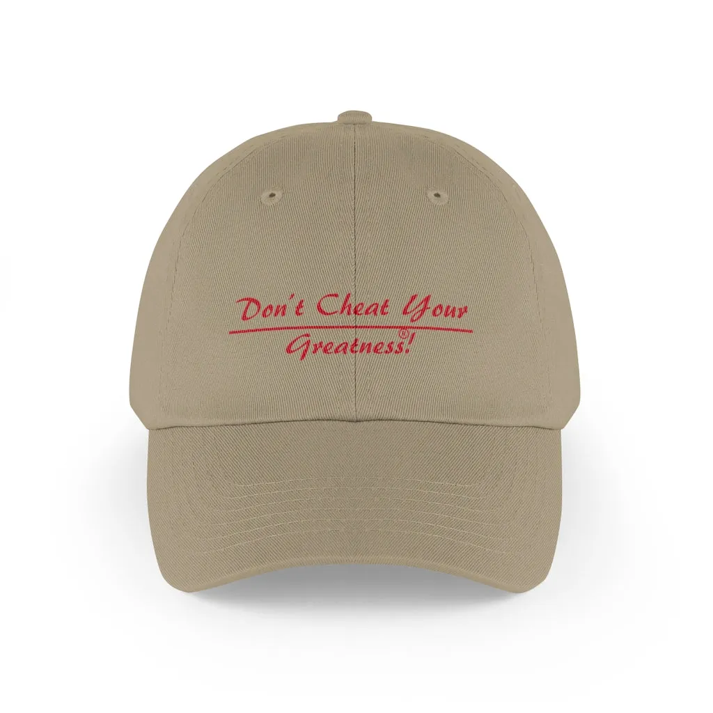 Low Profile Baseball Cap