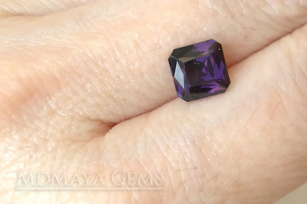 Lush Dark Purple Spinel 2 20 ct