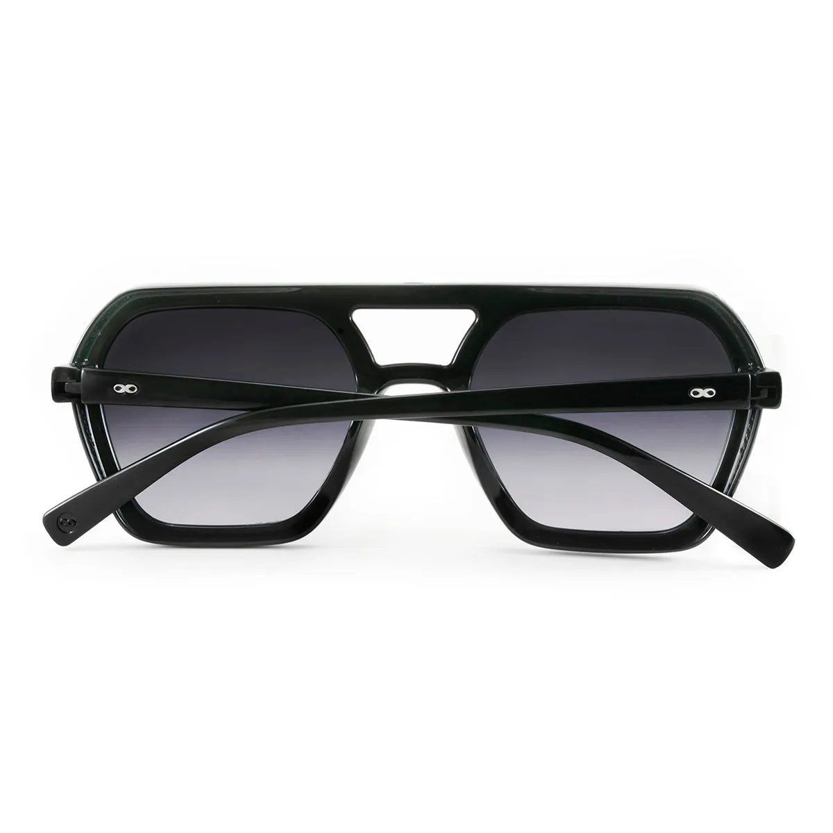 Lyon - Black Shiny - Grey Gradient Lens