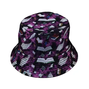 Magical Books Purple Bucket Hat