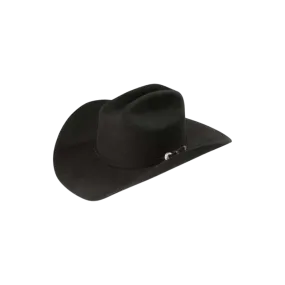 Milano Men's Justin Rodeo 3x Wool Black Hat