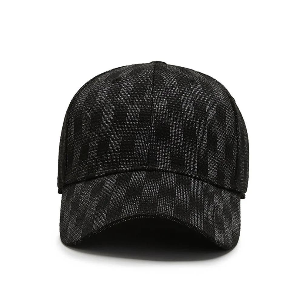 Miller Dark Plaid Baseball Cap