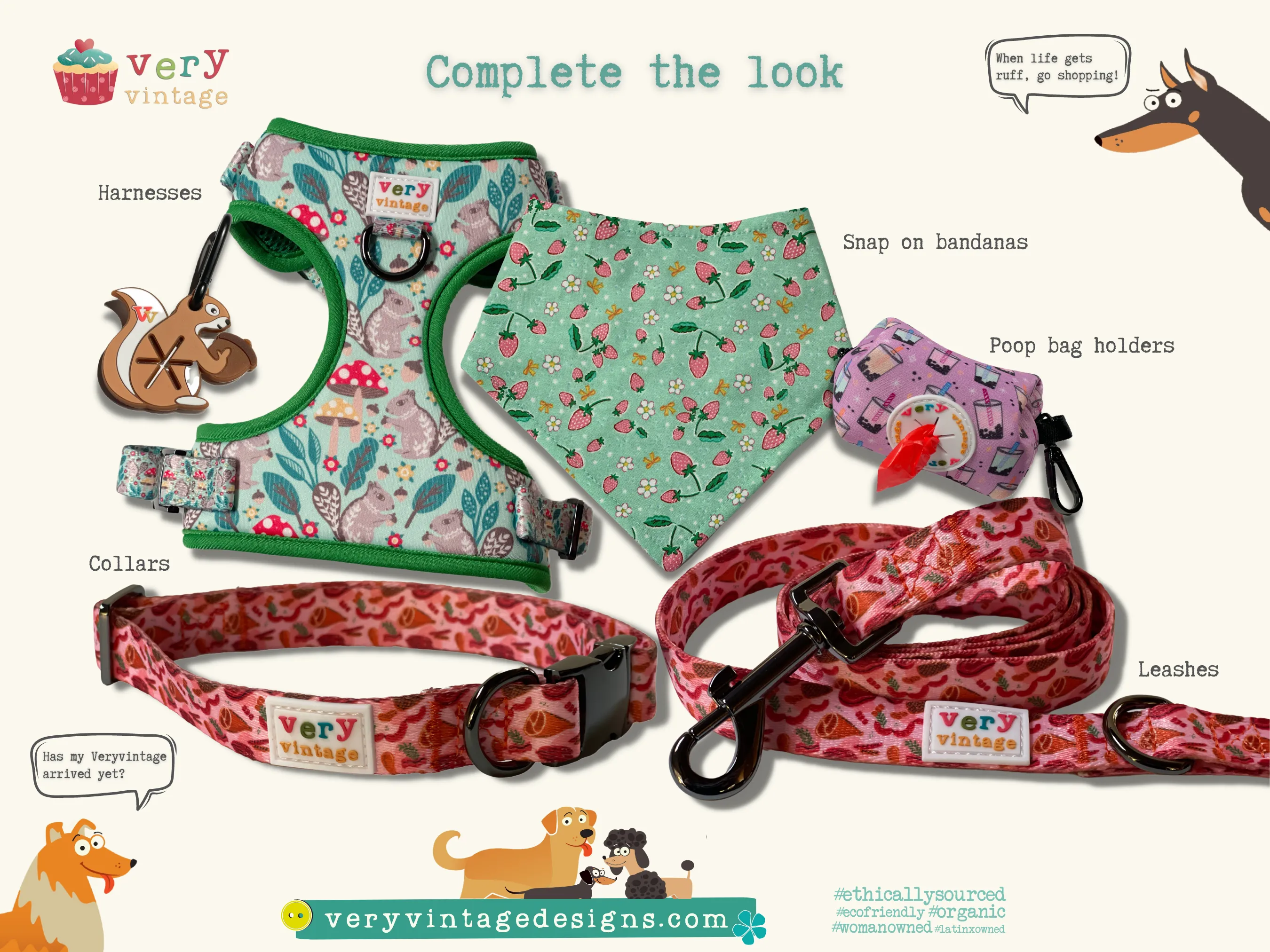 Murphy - Recycled Eco-Friendly 5 ft Leash