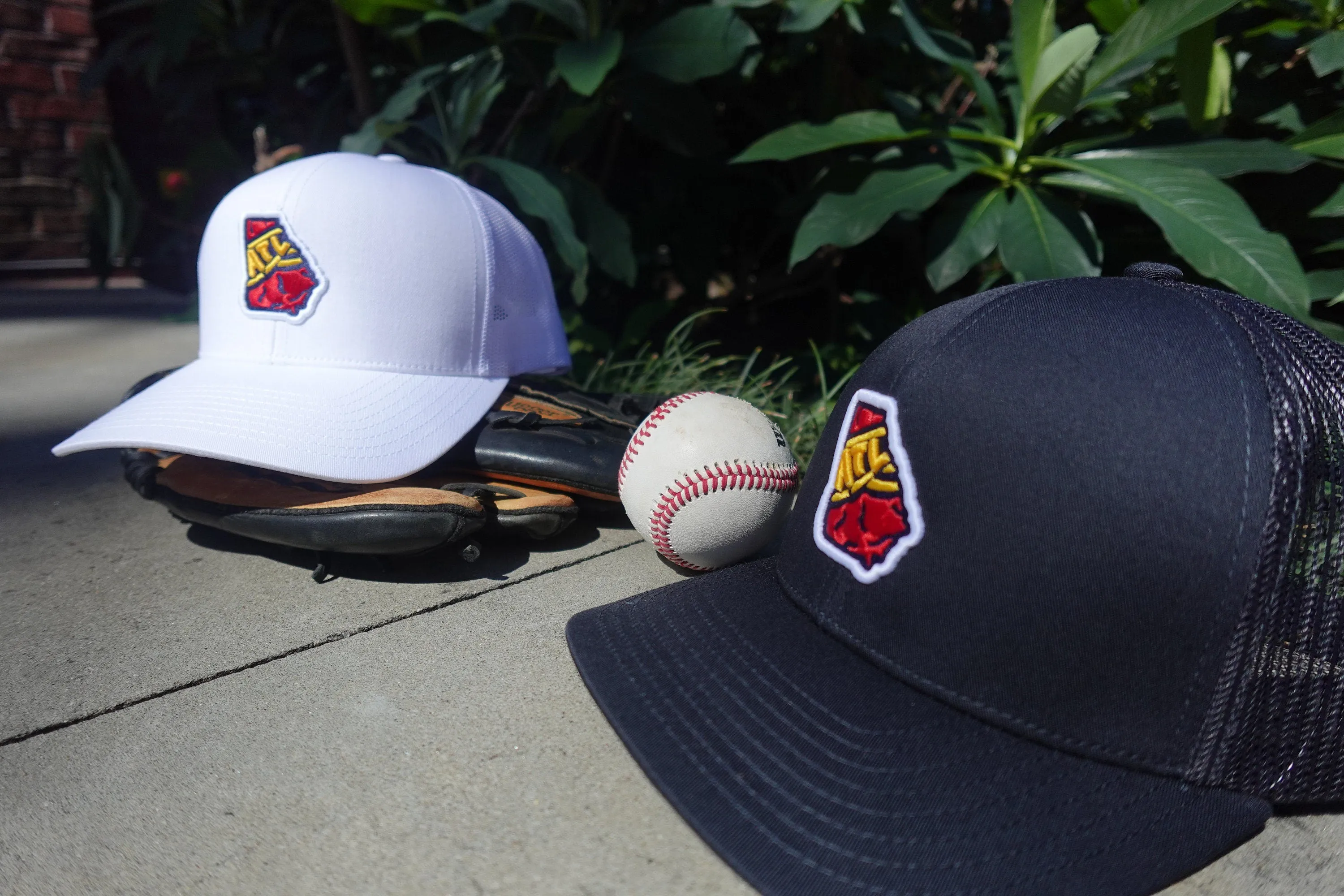 Navy "ATL" Georgia Tomahawk Hat